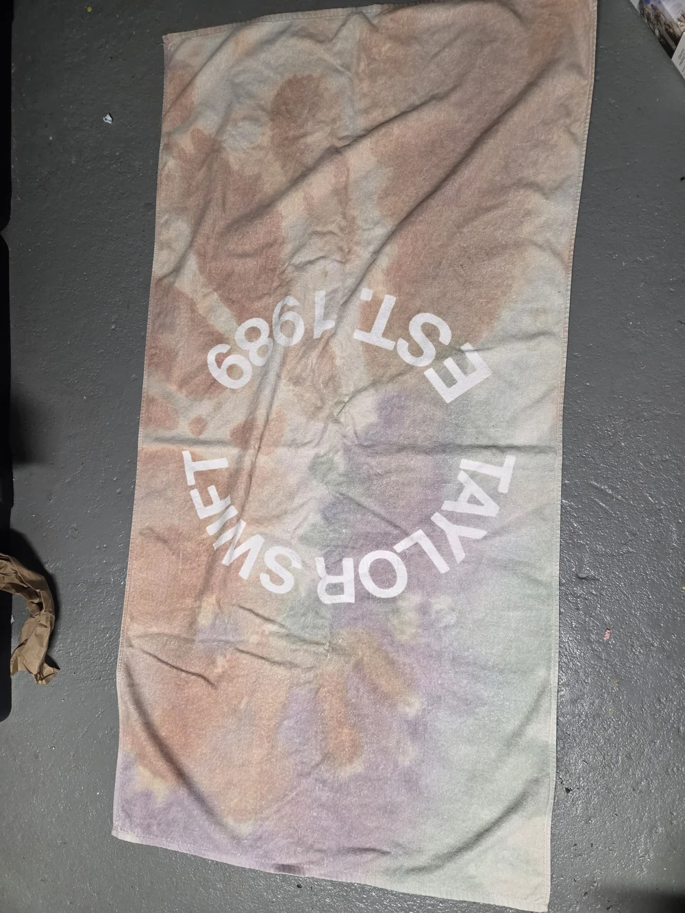 Taylor Swift Just A Summer Thing Beach Towel